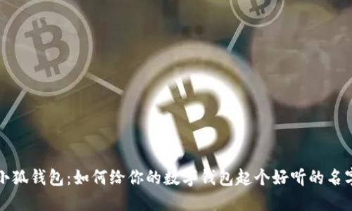 小狐錢(qián)包:如何給你的數字錢(qián)包起個(gè)好聽(tīng)的名字