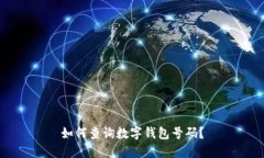 如何查詢(xún)數字錢(qián)包號碼？