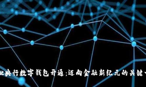 首批央行數字錢(qián)包開(kāi)通:邁向金融新紀元的關(guān)鍵一步