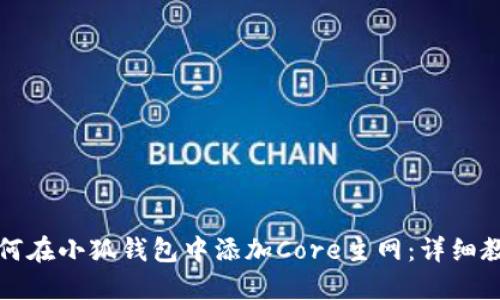 如何在小狐錢(qián)包中添加Core主網(wǎng):詳細教程