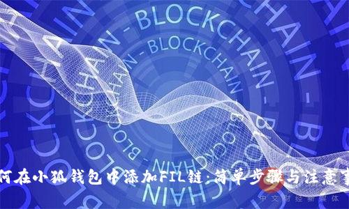 如何在小狐錢(qián)包中添加FIL鏈:簡(jiǎn)單步驟與注意事項