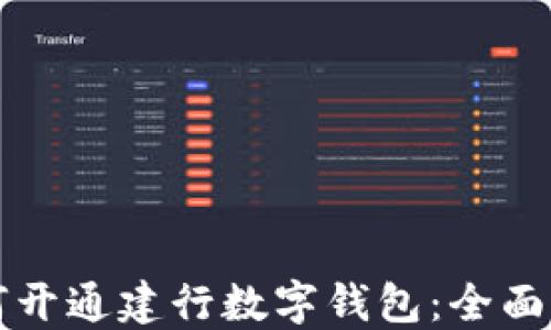 
如何開(kāi)通建行數(shù)字錢(qián)包：全面指南